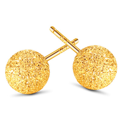 

The only (Winy) golden year earrings 925 silver plated gold