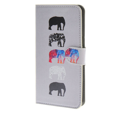 

MOONCASE чехол для Samsung Galaxy Note 5 Pattern series Leather Flip Wallet Card Slot Stand Back Cover