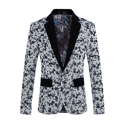 

2016 New Men Blazers&Jackets Dress Suits Coats Cardigans Mens Casual Fashion Slim Fit Large Size Long Sleeved Single Button Style Blazers Dress Suits Coats Cardigans M-5XL Plus Size Blazers Male