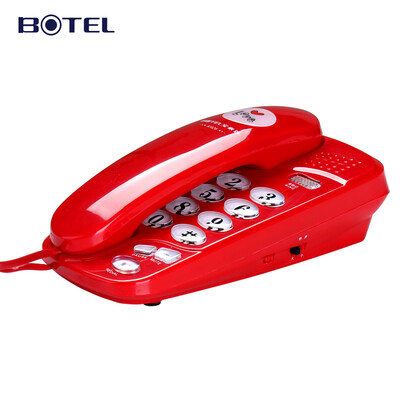 

BOTEL telephone landline home hotel bathroom small extension K026 red wall wall hanging