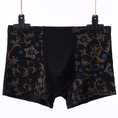 

Men Boxers Underwear Brand New Cotton Boxer Flat Panties Men Fat Boxers Homme