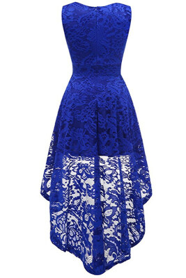 

Simple Cocktail Dresses Lace Short Front Long Back Dresses