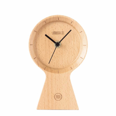 

Alarm Clock Original Wood Eco-friendly Material Sunny Clock Silent Non Ticking Wooden Clock for Office Home Bedroom Living Room