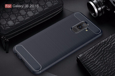 

WIERSS Shockproof phone case cover for Samsung Galaxy J8 2018 J800 SM-J800F Slim Armor case Back cover Etui Fundas Capa Coque