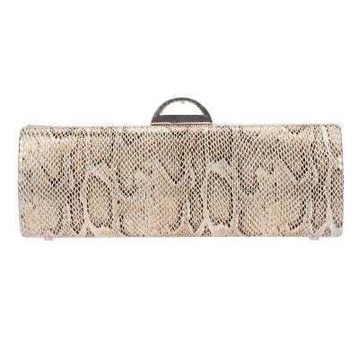 

Fawziya Women Clutch Purse Evening Snake Skin Leather Clutches