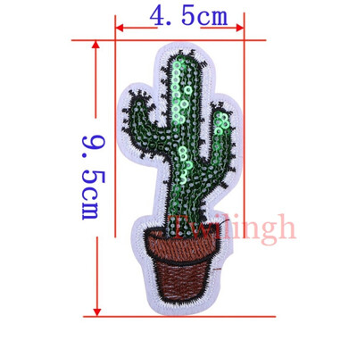 

twilingh 1PC Patches Fruit Shape For Children Clothing Embroidered Iron On Patch For Clothes
