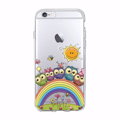

Soft TPU Cover For iPhone5 5S SE 6 6s 6SPlus 7 Plus Cases Samsung