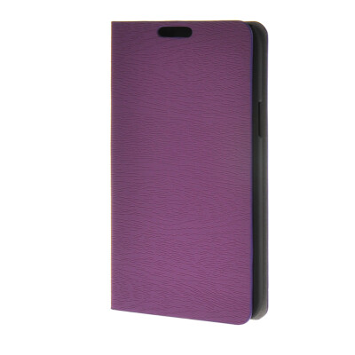 

MOONCASE Leather Side Flip Wallet Card Holder Stand Shell Pouch ЧЕХОЛ ДЛЯ Samsung Galaxy Grand Max G720NO Purple