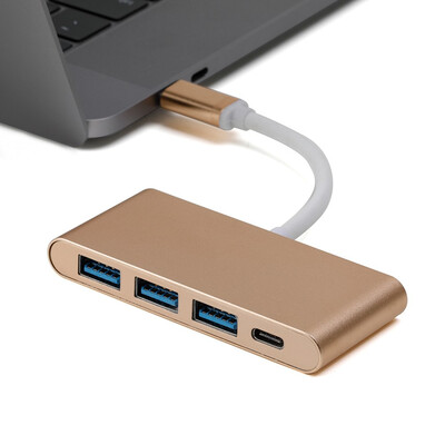 

USB Type C to USB30 PD Adapter 31 USB CThunderbolt 3 to 3 Port USB30 Hub for MacBook xiaomi Huawei laptop