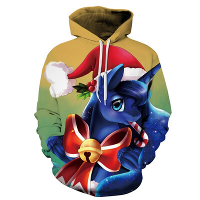 

QYDM0165Mens Hoodie 3D Printed Women Pullover Sweater