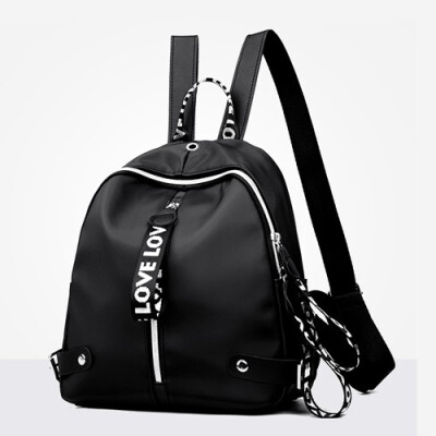 

New shoulder bag female Oxford cloth Korean version personality fashion backpack fashion casual schoolbag student bag