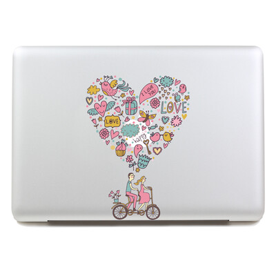 

GEEKID@Macbook Pro retina decal sticker Partial decal macbook pro decal Lover air decal apple sticker mac retina decals