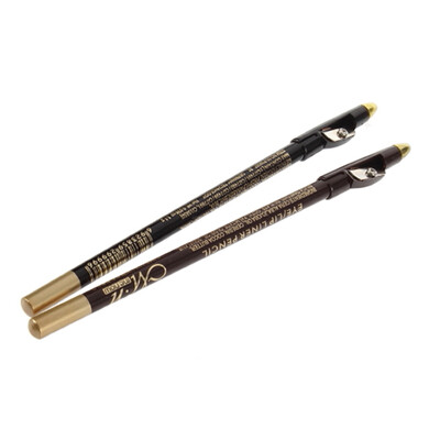 

Удлиненная Совершенство бровей глаз Liner Pencil-коричневый или черный С точилка Крышка