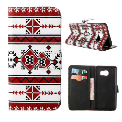 

MOONCASE Case for Samsung Galaxy Note 5 Flip PU Leather Fold Wallet Card Slot Kickstand Back Case Cover [Pattern series] /a19