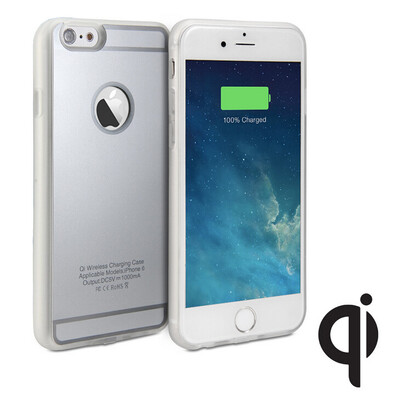 

Sunshar SPTi6 iphone6 беспроводной зарядки крышка Qi случай зарядки случай приемник для iPhone6 6plus Ци серый серебро золотого цвета