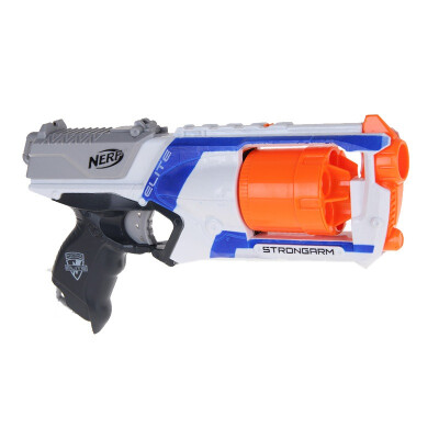 

Hasbro NERF Heat soft bullet gun elite series Bison launcher (white orange black) outdoor toys A0710