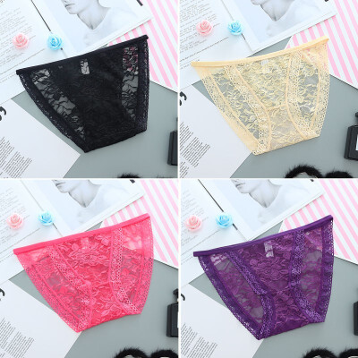 

High Quality Underwear Briefs For Women bragas Factory Direct Wholesale Womens Sexy Lace Cotton Panties