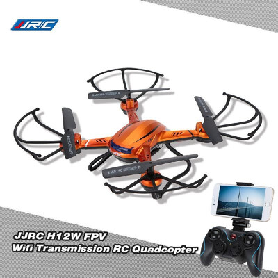 

JJRC H12W 24G 4 CH 6-Axis Gyro Wifi FPV RC Drone with 20MP HD Camera Q69A