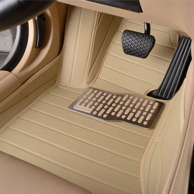 

Myfmat custom car floor mats auto foot leather rugs mat for AUDI Q3 Q5 Q7 R8 TT AUDI100 S3 S5 S6 S8 S7 RS-6 RS-4 flanged pads safe