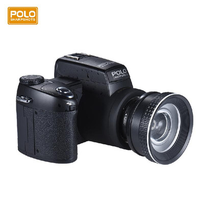 

Polo Sharpshots Auto Focus AF 33MP 1080P 30fps FHD 8X Zoomable Digital Camera w Standard 05X Wide Angle 24X Telephoto Long