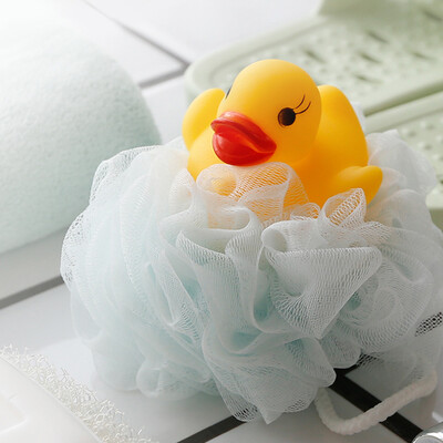 

Camellia bath flower bath towel temperature sensitive color children bath ball 30g K05001