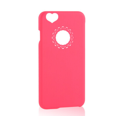 

NEW Ultra Slim Lovely Love Heart Phone Case Cover Skin For iPhone 4S ROSE RED