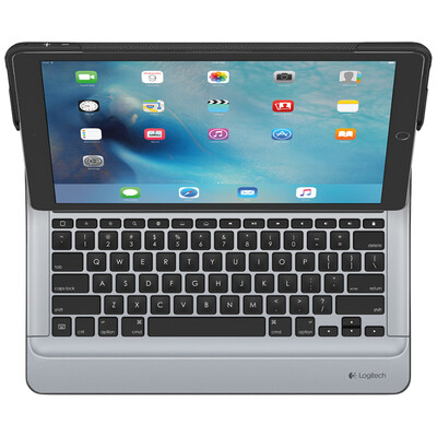 

Logitech (Logitech) СОЗДАТЬ iK1200 IPad Pro оснащен подсветкой клавиатуры защитный чехол смарт-разъем