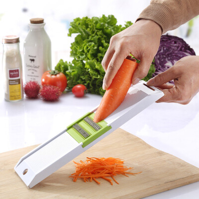 

Jingdong Supermarket] the United States of the deduction cut silk slicer multi-function wiping the screen processor chopped vegetable chopper 3 blade