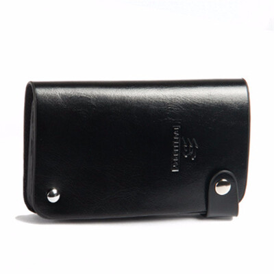 

Women Card Holders Long Women Korean Ultra-thin Vertical Leather Wallet