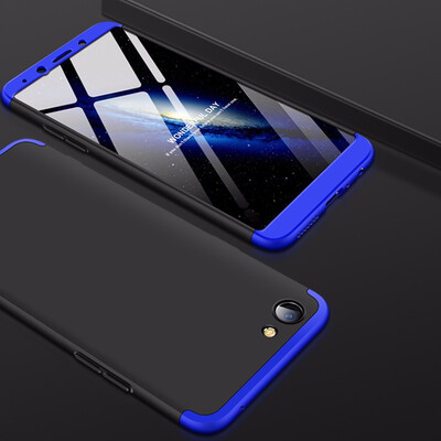 

Goowiiz Phone Case For OPPO A73F5F5 YouthA75F7A3 Fashion Color collision 360 Degree Coverage PC Full Protection