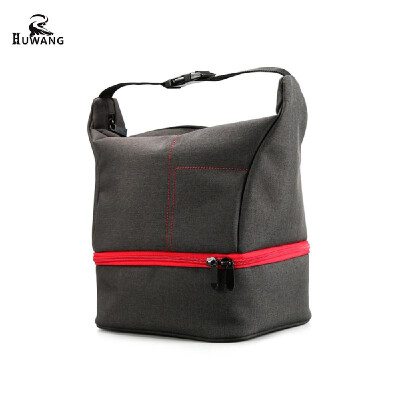 

HUWANG DSLR Camera Bag Case Shockproof Handbag Shoulder Sling Messenger Gadget Bag for Canon Nikon Sony Lens Accessories