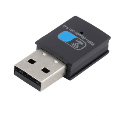 

Bluetooth 4.0 150Mbps Mini Wireless USB WI-FI Adapter LAN WIFI Network Card Black