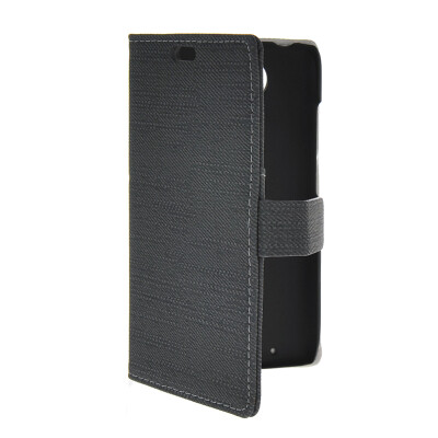 

MOONCASE Slim Leather Side Flip Wallet Card Slot Pouch Stand Shell Back ЧЕХОЛ ДЛЯ Motorola Moto Droid Turbo XT1254 Black