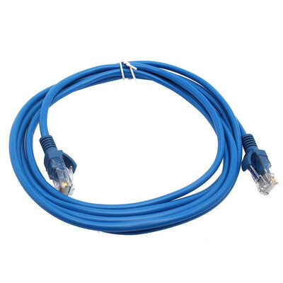 

NEW 1FT 1 FT ETHERNET NETWORK BLUE CAT5 CAT5E CABLE BLUE 26M 83065