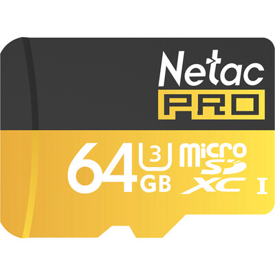

Карта памяти Netac 64G UHS-I U3 для карт памяти TF (micro-SD)