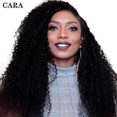 

130 Pre Plucked Full Lace Wig Kinky Curly Brazilian Human Hair Wigs Dolago