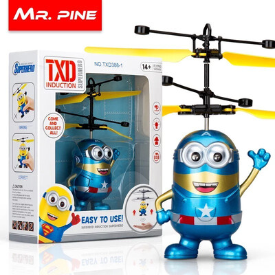 

Best selling levitation remote control aircraft small yellow man induction aircraft childrens toys