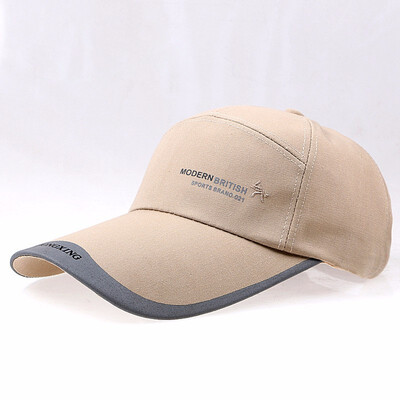 

Hat men&women spring&summer baseball cap outdoor cotton canvas long visor sun hat