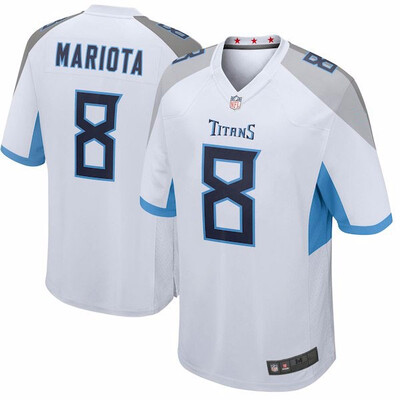 

Mens Tennessee Titans Marcus Mariota Nike Navy New 2018 Game Jersey