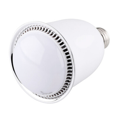 

LightsCastle H-1002 iOS Android App Controlled RGB LED Lamp w Bluetooth V40 Music Speaker - White