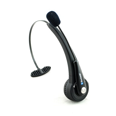 

Trucker over the Head Wireless Bluetooth boom Mic Headset for PS3 PC Phones-220029E