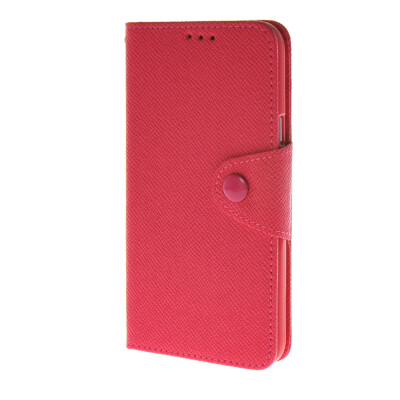 

MOONCASE Leather Side Flip Wallet Card Slot Pouch Stand Shell Back чехол для Samsung Galaxy E7 Hot pink