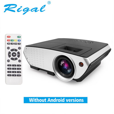 

Rigal RD803W Android 44 WIFI Airplay Miracast 2000 lúmenes Proyector de cine en casa Proyector HD con HDMI VGA USB AV Mini beamer