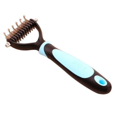 

Pet open knot comb open knot knife rake stainless steel magic hair comb dog cleaning supplies