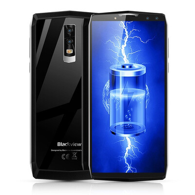 

Blackview P10000 PRO Smartphone 11000mAh 5V5A MT6763 Android 71 4GB 64GB 599" FHD 189 full screen Quad cams Mobile phones