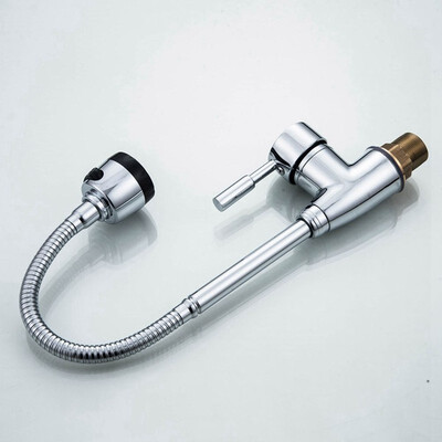 

UpperX New Zinc Alloy 360 Degree Rotatable Hot Cold Mixer Tap Kitchen Wash Basin Faucet Single Handle