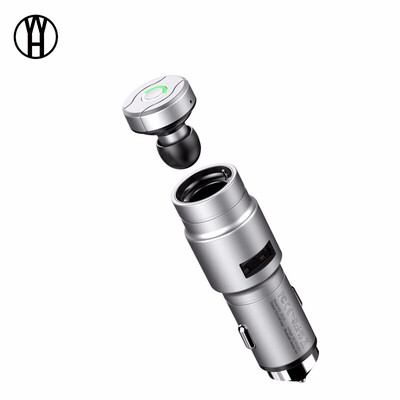 

Car Charger Portable Wireless Bluetooth Earphone Headphone 2 in 1 Bluetooth Headset&24A Fast Car Phone Charger