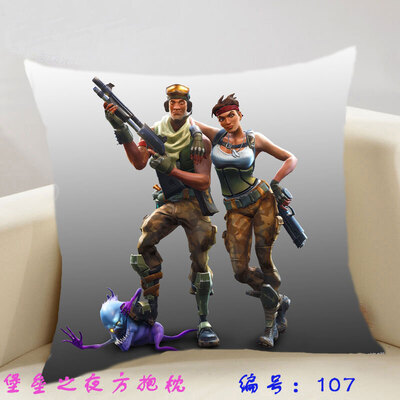 

Fortnite Battle Royale Game Pillowcase Zipper Pillow Home Car Sofa Cushion Cover Changing Reversible Patchwork Pillow