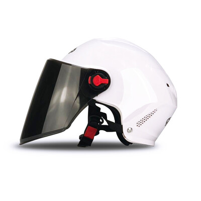 

Dade daide 618 electric bicycle helmet male electric car helmet female sunscreen four seasons half helmet summer battery car full face helmet code pink