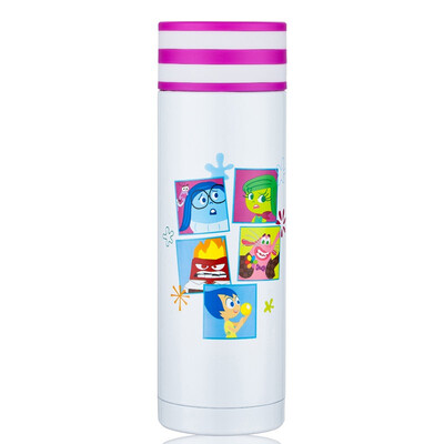 

Haers HAERS 380ml Disney mind team нержавеющая сталь вакуумная изоляция наружная поездка легко прямая вода чашка DSLW-350-16 белый